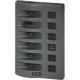 Blue Sea Systems, 4306, WeatherDeck 12V DC Waterproof Fuse Panel - Gray 6 Positions