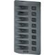 Blue Sea Systems, 4309, WeatherDeck 12V DC Waterproof Switch Panel - 8 Position