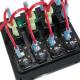 Blue Sea Systems, 4374, WeatherDeck 12V DC Waterproof Circuit Breaker Panel - Gray 4 Positions