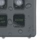 Blue Sea Systems, 4374, WeatherDeck 12V DC Waterproof Circuit Breaker Panel - Gray 4 Positions