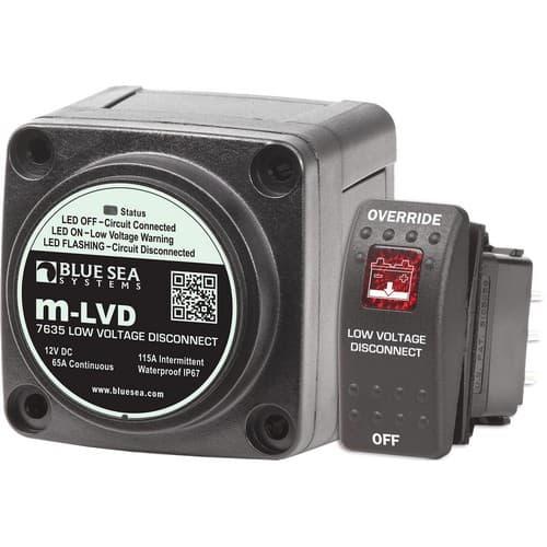 Blue Sea Systems, 7635, m-LVD Low Voltage Disconnect