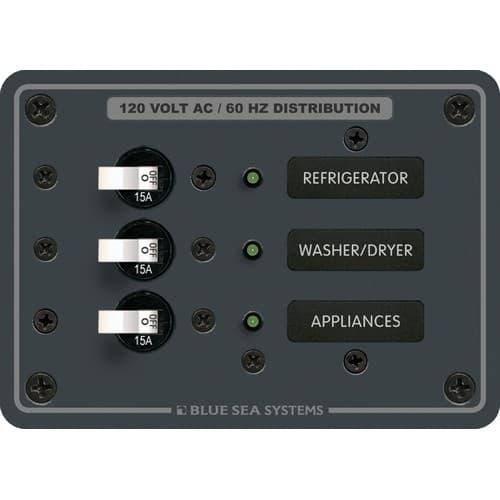 Blue Sea Systems, 8058, AC 3 Position
