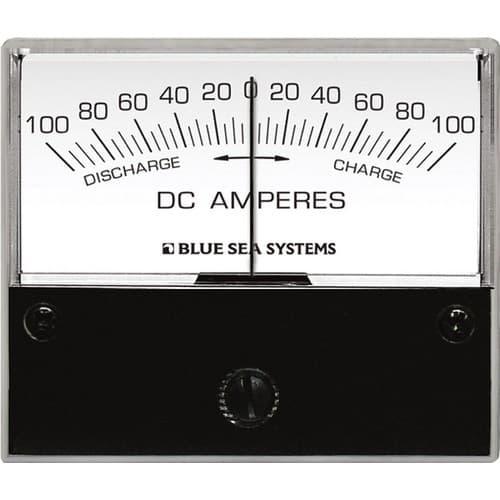 Blue Sea Systems, 8253, DC Ammeter - 100-0-100A with Shunt