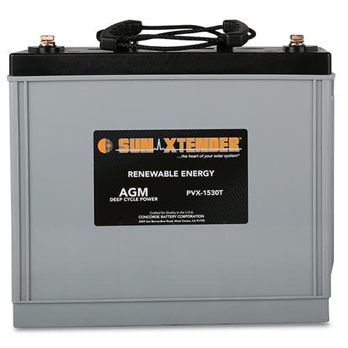 Sun Xtender, PVX-1530T, AGM Deep Cycle Solar Battery