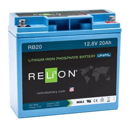 Relion Battery LLC, RB20-0, 12V 20Ah LiFePO4 Battery