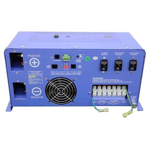 AIMS Power, PICOGLF4024240SUL, 4000 Watt Pure Sine Inverter Charger 24Vdc To 120/240Vac Output Listed To-Ul 458/CSA