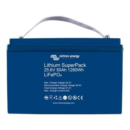 Victron Energy, BAT524050705, Lithium SuperPack 25, 6V/50Ah (M8)