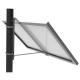 AIMS Power, PV1X130POLE, Adjustable Solar Side Pole Mount Bracket - Fits 1 Panel