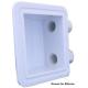 AIMS Power, PV2WEG, Solar Double Cable Entry Gland Weatherproof for RV Boat Van Bus Roof