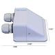 AIMS Power, PV2WEG, Solar Double Cable Entry Gland Weatherproof for RV Boat Van Bus Roof