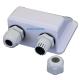 AIMS Power, PV2WEG, Solar Double Cable Entry Gland Weatherproof for RV Boat Van Bus Roof