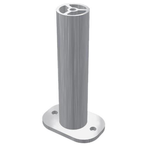 UniRac, 004400M, 2-Piece Stand-Offs, 4", Mill Aluminum (Pack of 24)