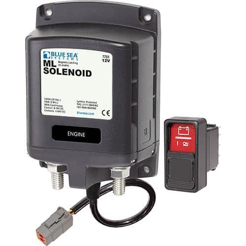 Blue Sea Systems, 7701100, ML-Solenoid Switch 12V