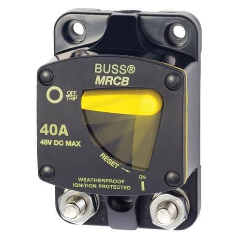 Blue Sea Systems, 7138, 187-Series Circuit Breaker - Surface Mount 40A