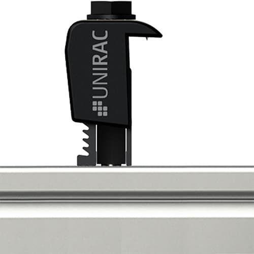 UniRac, 302050D, Universal Af End Clamp Drk (Pack of 20)