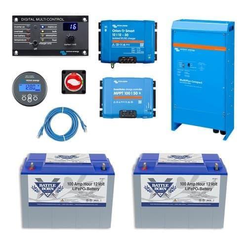 Battle Born Batteries, M30200, Motorized 30A Kit - 200Ah