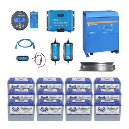Battle Born Batteries, OG24600, Off-Grid 24V Kit - 600Ah