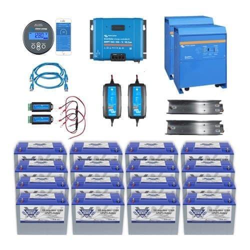 Battle Born Batteries, OG24800, Off-Grid 24V Kit - 800Ah