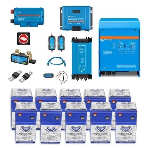Battle Born Batteries, SB24500GC2, Sailboat 24V GC2 Kit - 500Ah
