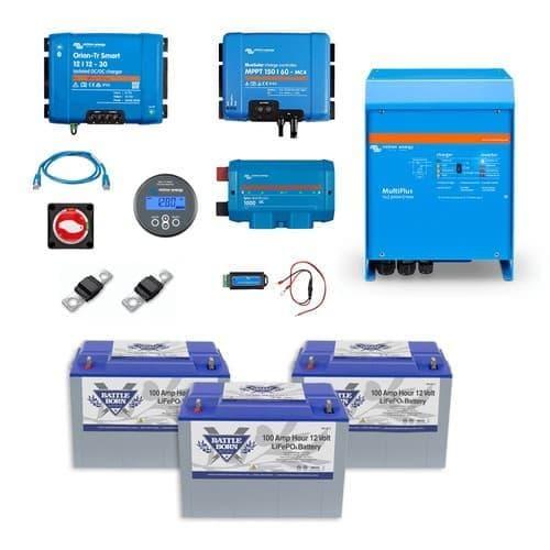 Battle Born Batteries, TC300, Truck Camper Kit - 300Ah