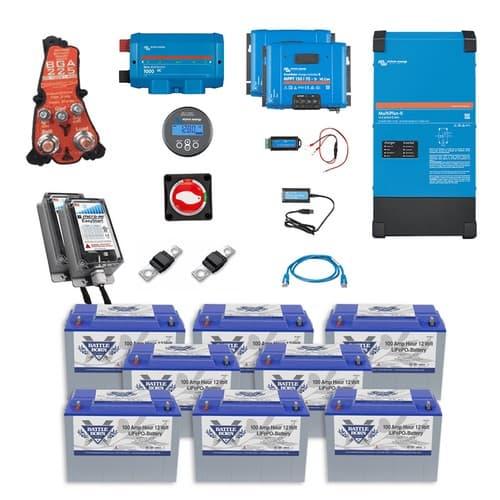 Battle Born Batteries, TW50800, Towable 50A Kit - 800Ah