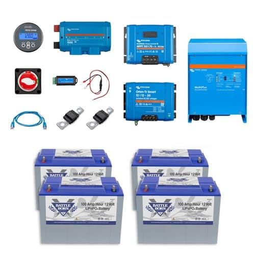 Battle Born Batteries, VO400, Van Kit - 400Ah