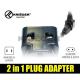 Krieger, KD-GRM4, Universal to German Adapter 4pack 2in1