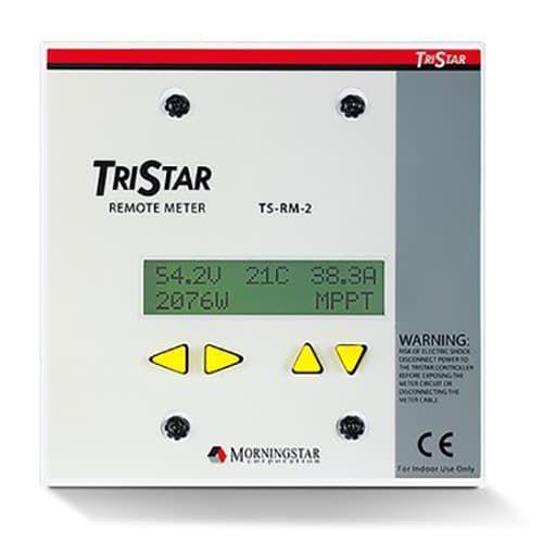 Morningstar, TS-RM-2, TriStar Remote Digital Meter For use with: ALL TS, TS-MPPT, and TS-MPPT-600V s er i es