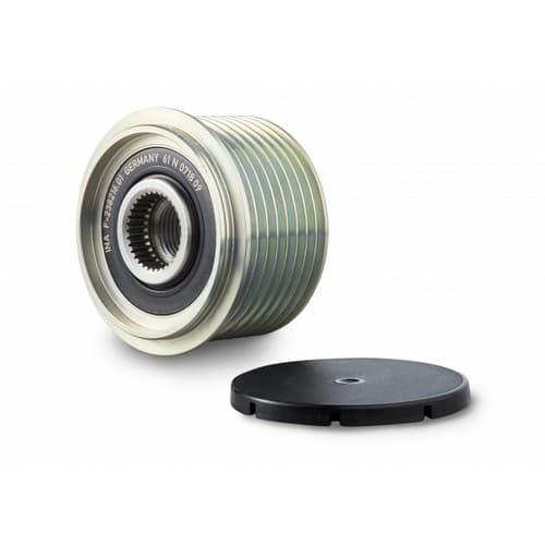 Mastervolt, 48420100, Pulley Multi Groove 8Ribs Frwh D=57, 4 W=37, 4 mm for Alpha Compact