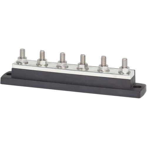 Blue Sea Systems, 2126, MaxiBus 250A BusBar - Six 5/16"-18 Studs