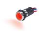 Blue Sea Systems, 4180, 15A Push Button Backlit Switch OFF-ON