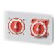 Blue Sea Systems, 5511e, e-Series Dual Circuit Plus Battery Switch