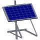 AIMS Power, PV-2X130POLE, Adjustable Solar Side Pole Mount Bracket - Fits 2 Panels
