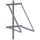 AIMS Power, PV-2X130POLE, Adjustable Solar Side Pole Mount Bracket - Fits 2 Panels