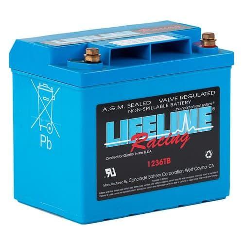 Lifeline Batteries, LL-1236TB, AGM Racing Battery