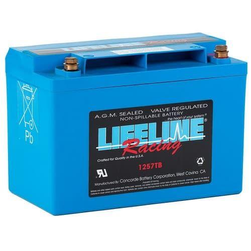 Lifeline Batteries, LL-1257TB, AGM Racing Battery