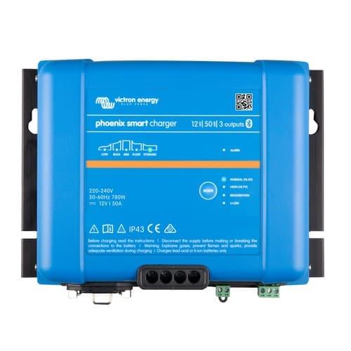Victron Energy, PSC125053095, Phoenix Smart IP43 Charger 12/50(3) 120-240V