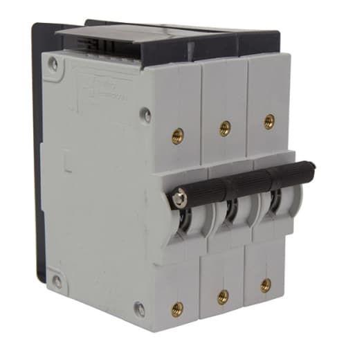Outback Power, PNL-75D-DC-RT, Relay-trip breaker, 75 Amp, 300 VDC, dual pole, three panel-mount spaces