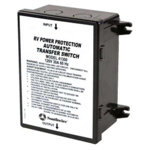 Southwire, 41300, Automatic Transfer Switch 30A Hardwire