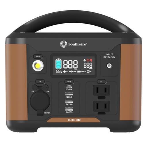 Southwire, 53250, Elite 200 Series Portable Power Station