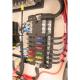 Blue Sea Systems, 5026, ST Blade Fuse Block - 12 Circuits with Negative Bus and Cover