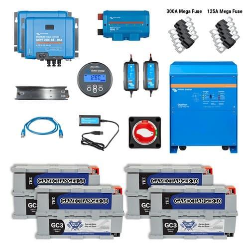 Battle Born Batteries, OG24540, Off-Grid 24V Kit - 540Ah