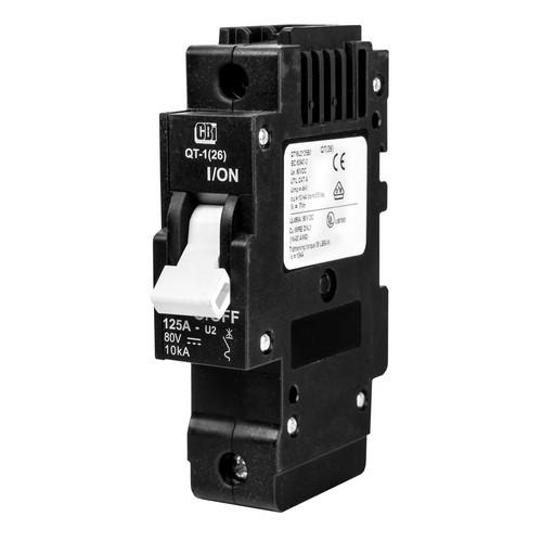 Midnite Solar, MNEPV125-80-1PNP, 125 Amp, 80 Volt DC breaker 