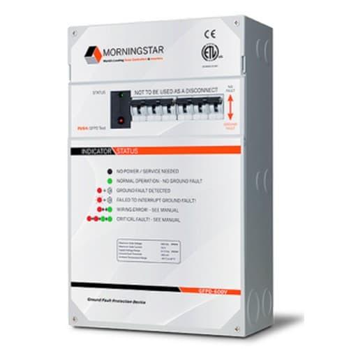 Morningstar, GFPD-600V, Ground Fault Protection Device for 600 volt For use with: All TS-MPPT-600V series