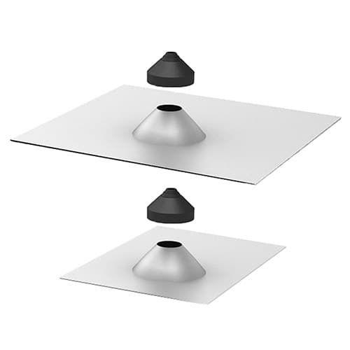 IronRidge, QMCPT-A-12, Conduit Penetration Flashing, Tile, Mill