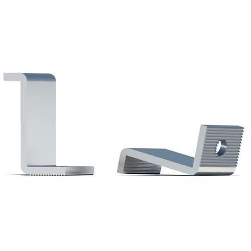 IronRidge, BX-TCL-40MM-M1, BX Top Clamp, 40mm, Mill