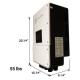 AIMS Power, PIHY9600, Hybrid Inverter Charger 9.6 kW Output 15 kW Solar Input