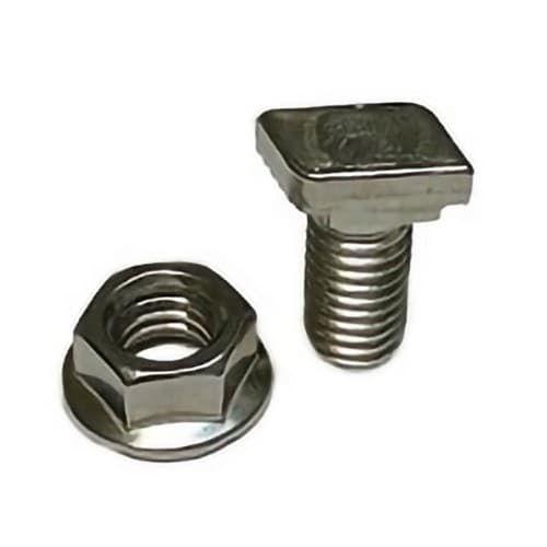 Unirac, 009020S, Bonding T-Bolt And Nut 3/8" X 3/4" SS For Attaching Side Mount Rail To Mounting Hardware (Bag of 20)