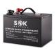 Sok Battery, SK12V100H, SOK 12V100Ah LiFePO4 Battery Bluetooth&Built-in heater
