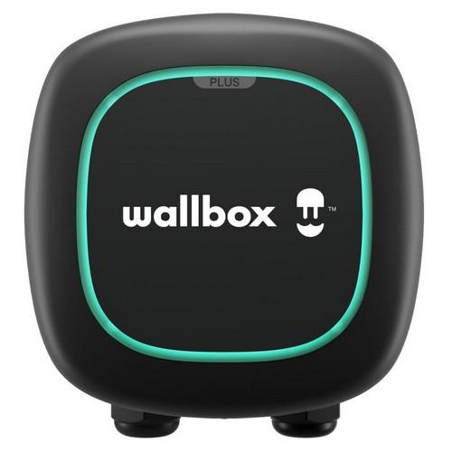 Wallbox, Pulsar Plus 40A, 240V (Level 2), 9.6kW, 25' (7.6m) cable length, NEMA 14-50 or Hardwired, NEMA Type 4 rated for watertightness and dust resistance, suitable for indoor and outdoor installation.